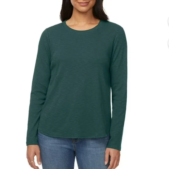 Kirkland Green Long Sleeve Top - Picture 1 of 6